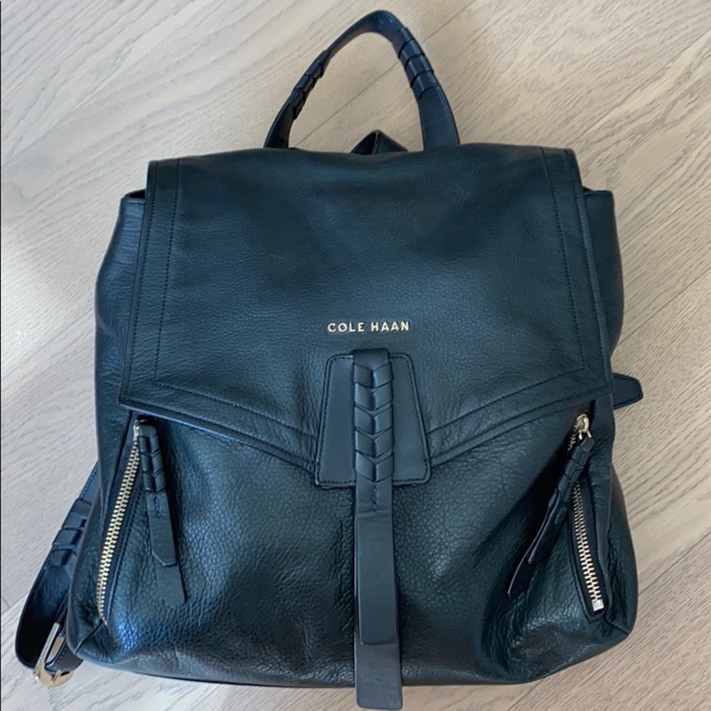 Cole Haan Small Leather Backpack